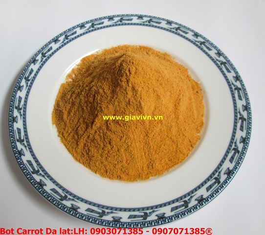 Bột Cà Rốt Đà Lạt Cao Cấp