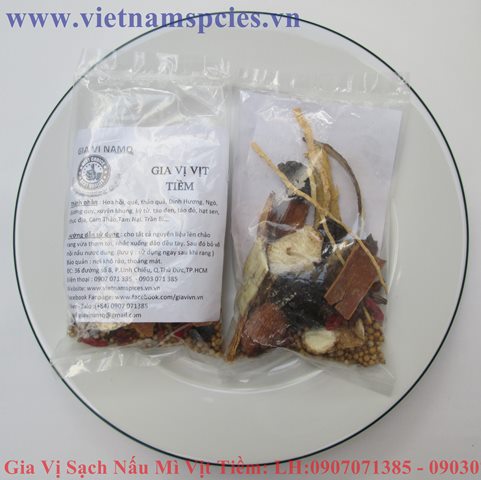Gia Vị Sạch Nấu Mì Vịt Tiềm